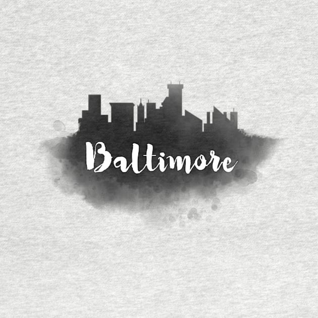 Baltimore watercolor by kursatunsal